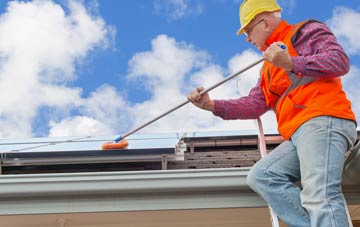 Binsoe soft wash roof cleaning